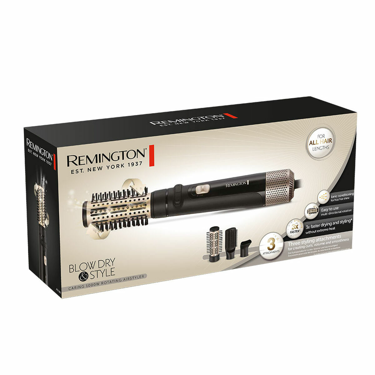 Muotoiluharja Remington 1000 W